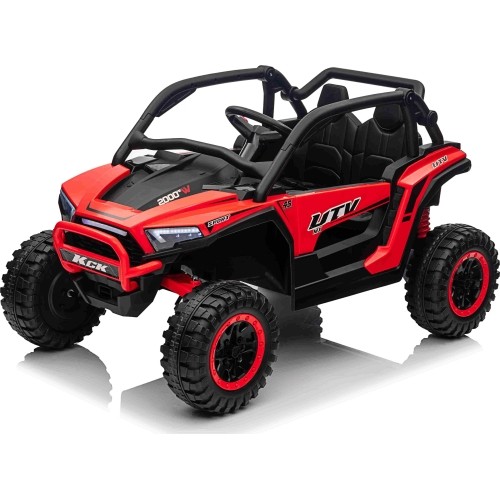 Pojazd elektryczny Buggy 4x4 KCK, czerwony