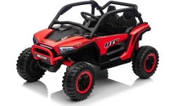 Pojazd elektryczny Buggy 4x4 KCK, czerwony