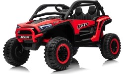 Pojazd elektryczny Buggy 4x4 KCK, czerwony