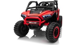 Pojazd elektryczny Buggy 4x4 KCK, czerwony