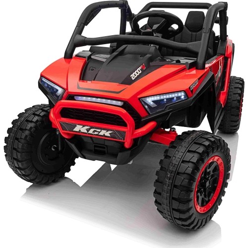 Pojazd elektryczny Buggy 4x4 KCK, czerwony