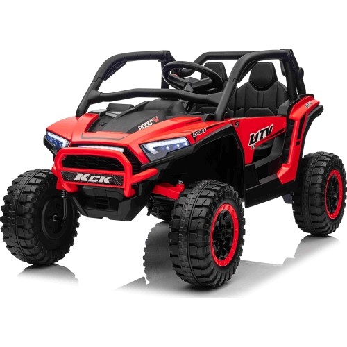 Pojazd elektryczny Buggy 4x4 KCK, czerwony