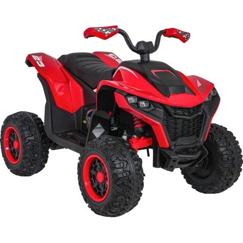 Quad elektryczny Fast Wheel, czerwony