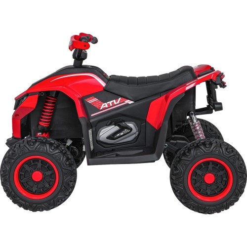 Quad elektryczny Fast Wheel, czerwony