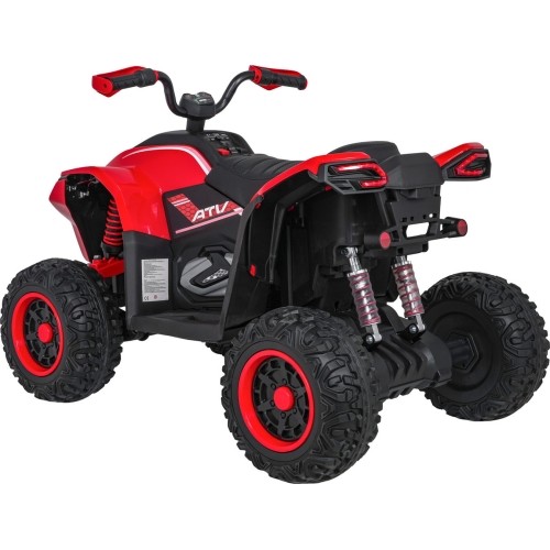 Quad elektryczny Fast Wheel, czerwony