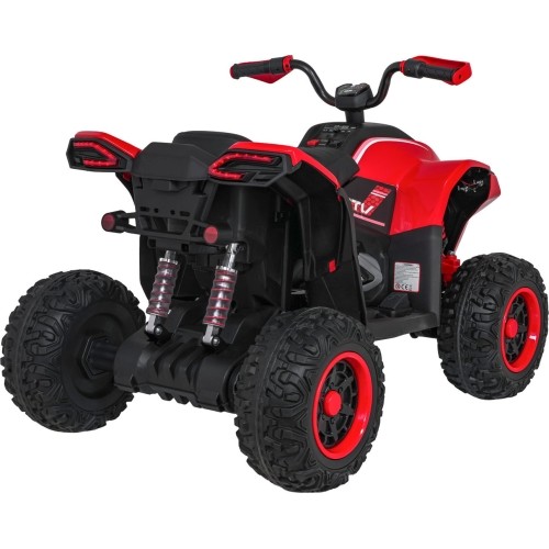 Quad elektryczny Fast Wheel, czerwony