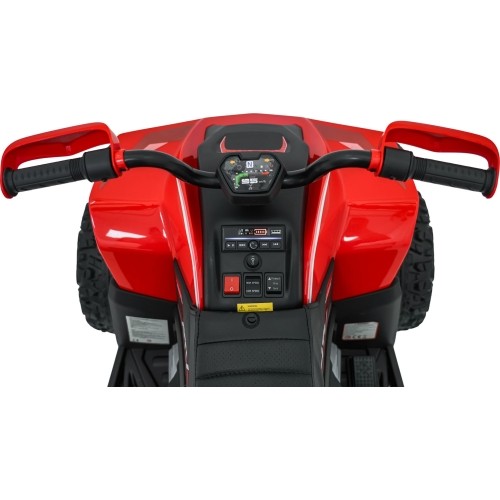 Quad elektryczny Fast Wheel, czerwony