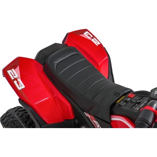 Quad elektryczny Fast Wheel, czerwony