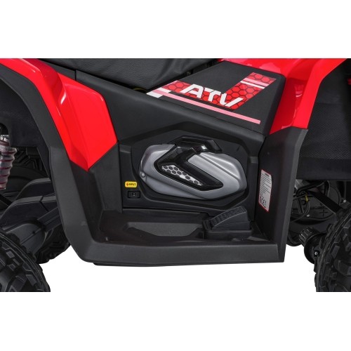 Quad elektryczny Fast Wheel, czerwony