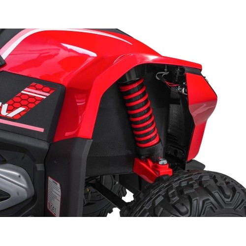 Quad elektryczny Fast Wheel, czerwony