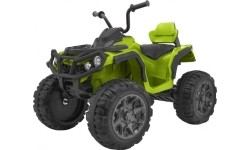 Elektryczny quad ATV, zielony