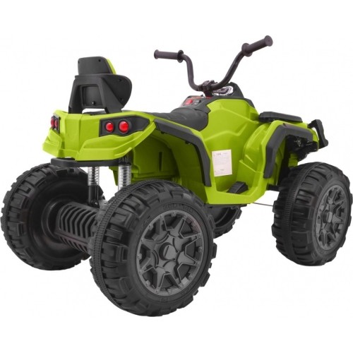 Elektryczny quad ATV, zielony