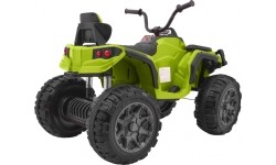 Elektryczny quad ATV, zielony