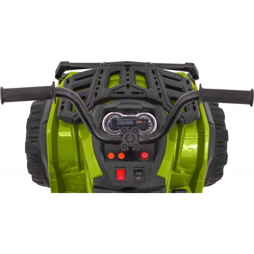 Elektryczny quad ATV, zielony