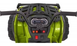 Elektryczny quad ATV, zielony