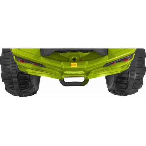 Elektryczny quad ATV, zielony