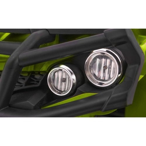 Elektryczny quad ATV, zielony