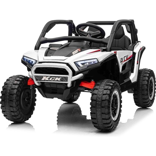 Pojazd elektryczny Buggy 4x4 KCK, biały