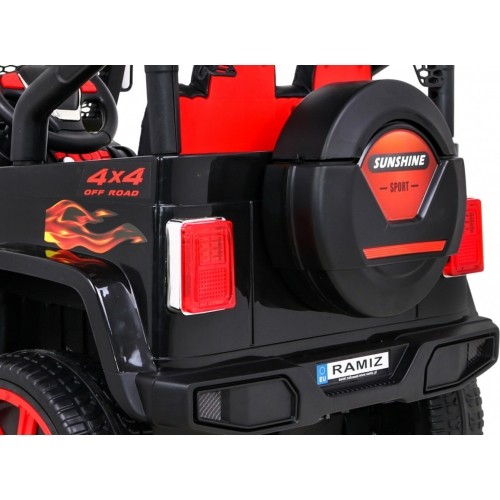 Pojazd elektryczny Raptor DRIFTER 4x4 Flames