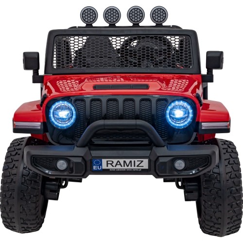 Pojazd elektryczny OFF-ROAD 3.0, czerwony