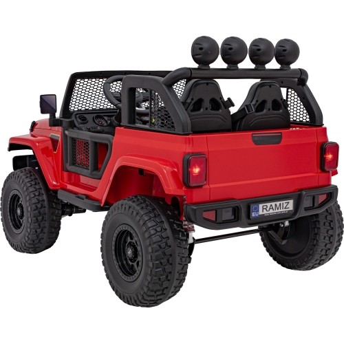 Pojazd elektryczny OFF-ROAD 3.0, czerwony