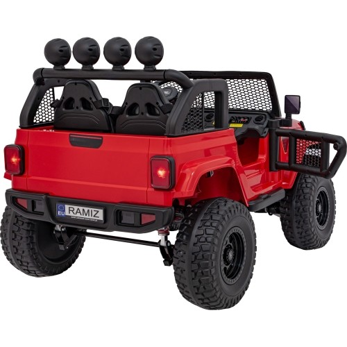 Pojazd elektryczny OFF-ROAD 3.0, czerwony