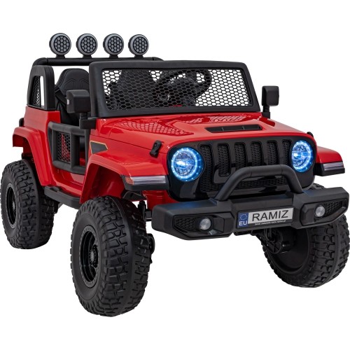 Pojazd elektryczny OFF-ROAD 3.0, czerwony