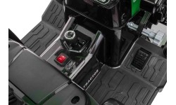 Traktor MEGA D68 z przyczepą, zielony