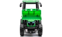 Traktor MEGA D68 z przyczepą, zielony