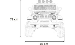 Pojazd elektryczny OFF-ROAD 3.0, czarny