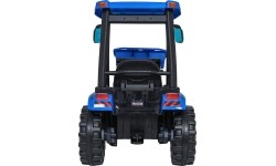 Traktor elektryczny z przyczepą MEGA D68, niebieski