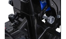 Traktor elektryczny z przyczepą MEGA D68, niebieski
