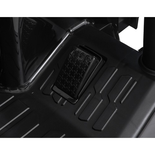 Traktor elektryczny z przyczepą MEGA D68, niebieski