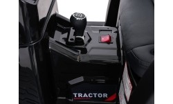 Traktor elektryczny z przyczepą MEGA D68, niebieski