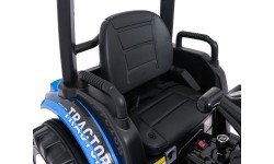 Traktor elektryczny z przyczepą MEGA D68, niebieski