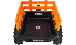 Traktor elektryczny z przyczepą MEGA D68, niebieski