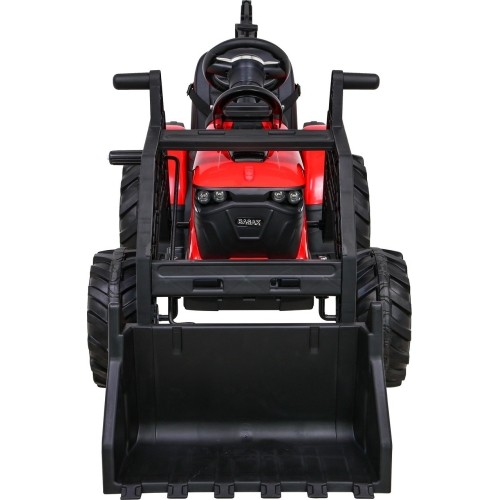 Traktor na akumulator z przyczepą Buggy 720-T, czerwony