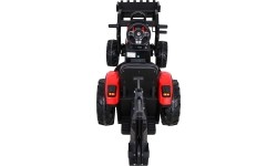 Traktor na akumulator z przyczepą Buggy 720-T, czerwony