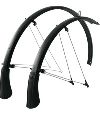 Zestaw błotników 28 SKS Bluemels 45mm czarny matowy