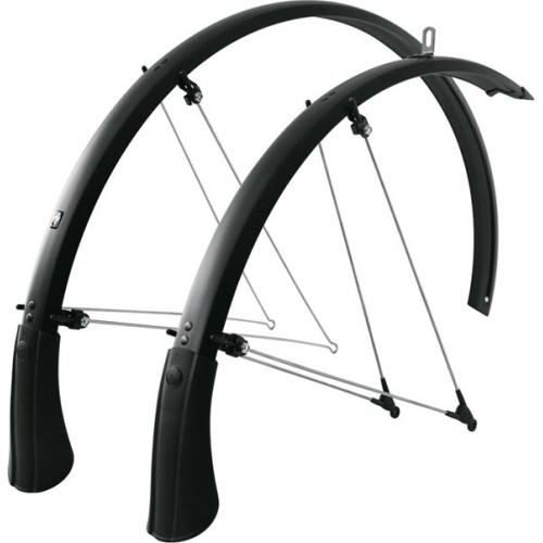 Zestaw błotników 28 SKS Bluemels 45mm czarny matowy