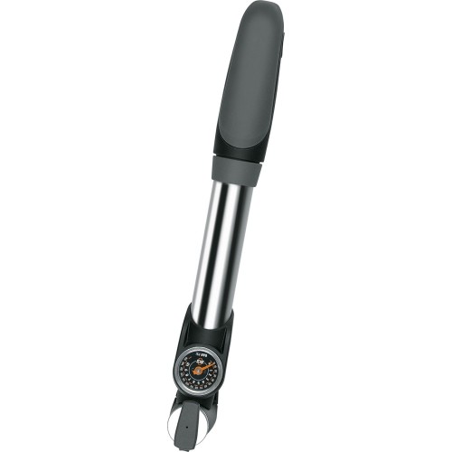 Pompka ręczna SKS Injex Control z manometrem (aluminiowa)
