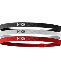 Opaska na głowę Nike Elastic Headbands 2.0 3P White Black Red N1004529 083