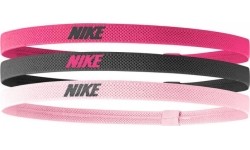 Opaska na głowę Nike Elastic Headbands 2.0 3P Black Pink N1004529 658