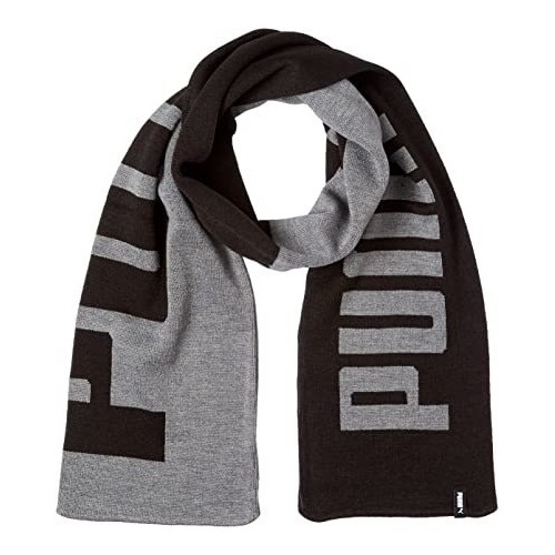 Szalik Puma Knit Scarf czarno-szary 054057 01