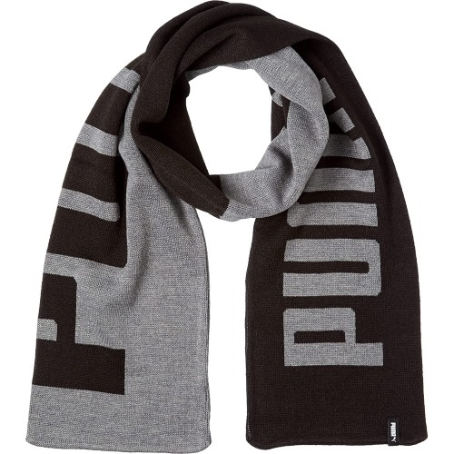 Szalik Puma Knit Scarf czarno-szary 054057 01