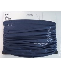 Nike Dri-Fit Wrap Printed komin na szyję granatowy N1003499 464