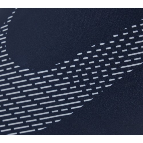 Nike Dri-Fit Wrap Printed komin na szyję granatowy N1003499 464