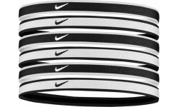 Opaska na głowę Nike Swoosh Sport, biało-czarna, N1002021 176