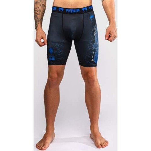 Spodenki Venum Thunder Dragon Vale Tudo – czarny/królewski niebieski