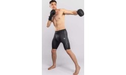 Spodenki Venum Stealth Vale Tudo, czarno-białe